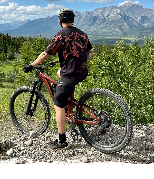 Mountain Biking Jersey - Copper