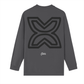 Unisex Crew Neck 270g Heavyweight 100% Cotton Drop Shoulder Long Sleeve Shirt